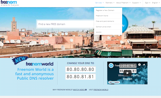 register a new domain