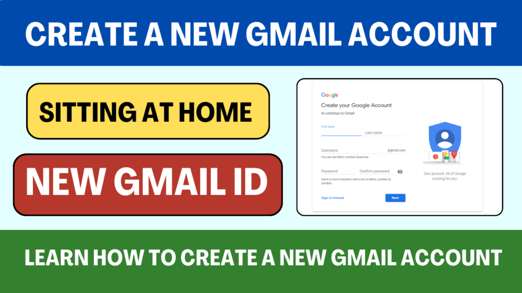Create A New Gmail Account