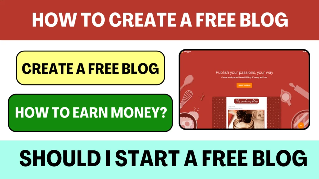 How To Create A Free Blog On Blogger